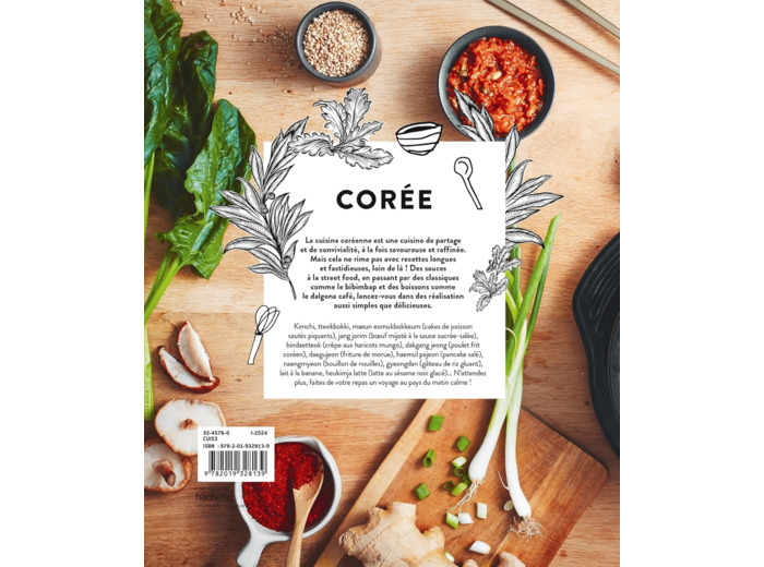COREE - 60 RECETTES SAVOUREUSES ET ORIGINALES POUR EPATER VOS CONVIVES !