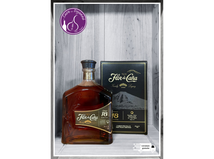 FLOR DE CANA 18 ANS 40%