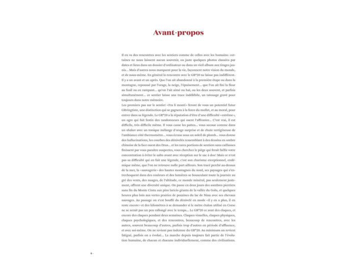 GR20 - FRA LI MONTI, LA LEGENDE CORSE