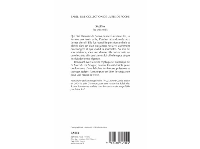 SALINA - LES TROIS EXILS