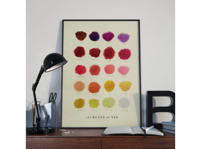 Affiche La Robe des vins