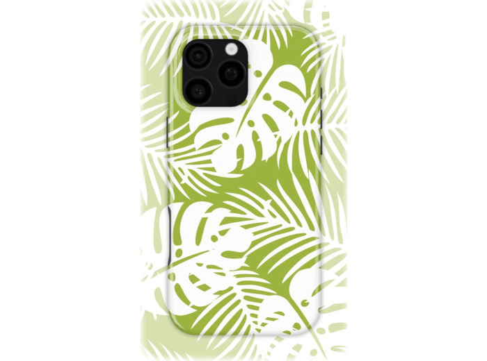 Monstera Mood | Coque de téléphone 3D 2en1 Ultra-résistante