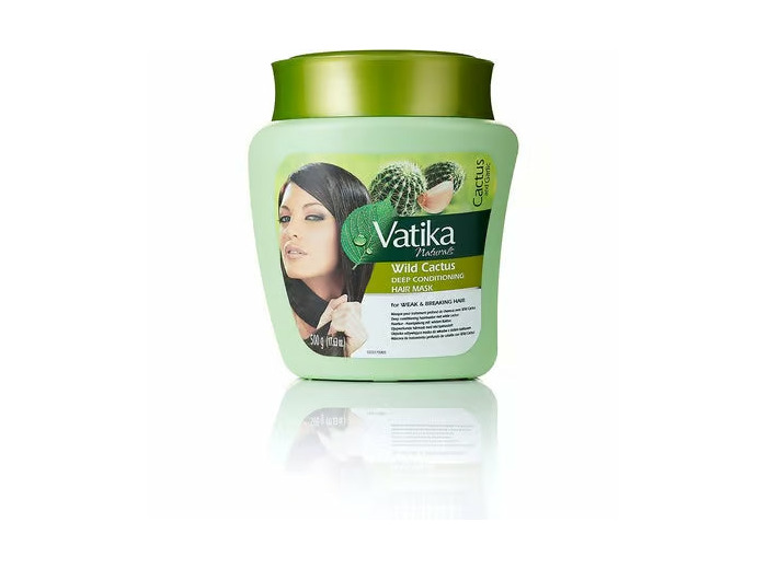 Vatika Naturals Masque Capillaire au Cactus Enrichi en Multivitamines – 500 g