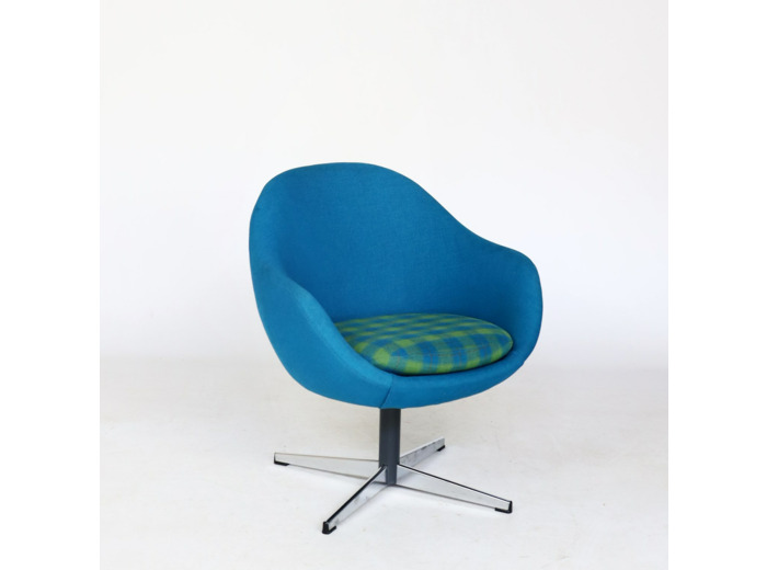 Fauteuil pivotant années 60