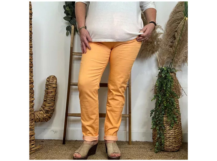 P847- Jean Slim Voggo (T42-T50) (orange)