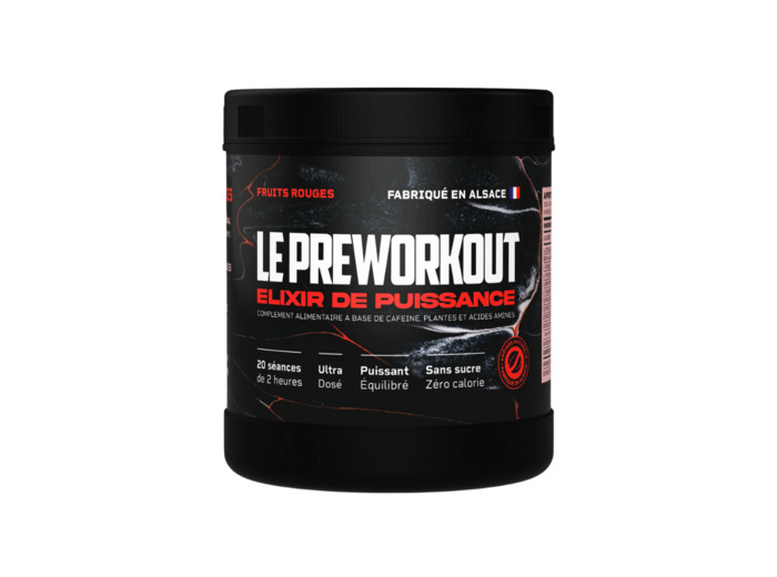 LE PREWORKOUT ELIXIR DE PUISSANCE 396G