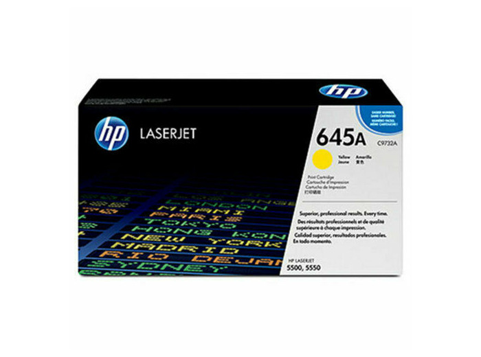 HP 645A toner LaserJet jaune ( C9732A )  Color LaserJet 5500/5550