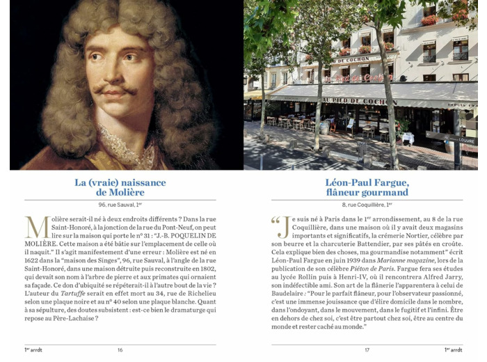 PARIS DES ECRIVAINS, REFUGES ET HAUT LIEUX LITTERAIRES - 100 ADRESSES HABITEES PAR LES MOTS