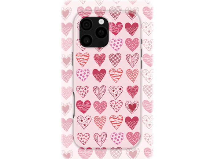 Heart Wall | Coque de téléphone 3D 2en1 Ultra-résistante