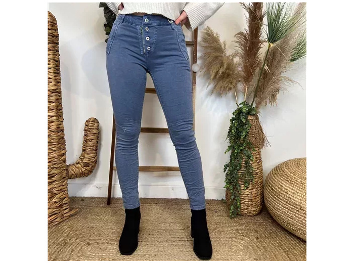 P071- Jean Melly.and.Co (Xs-Xl) (bleu indigo)