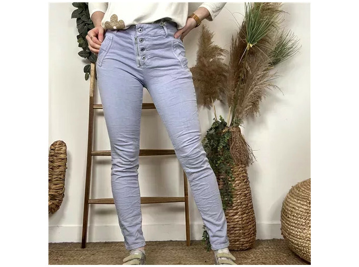 P073- Jean Melly.and.Co (Xs-Xl) (bleu ciel)