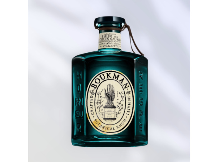 Rhum Boukman Botanical – Clairin Haïtien Infusé – Écorces & Épices Naturelles – 45 % – 70 cl