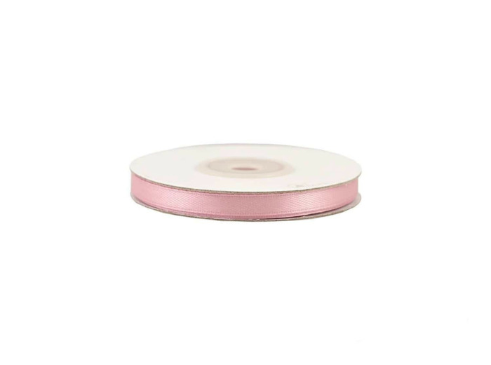 Ruban satin vieux rose 158 Largeur 6 mm