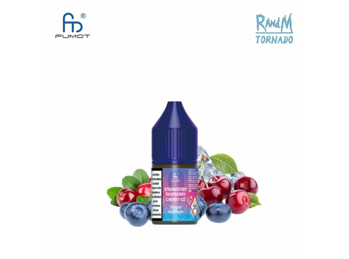 Strawberry Raspberry Cherry Ice - RandM - 10ml | sels de nicotine 20mg/ml