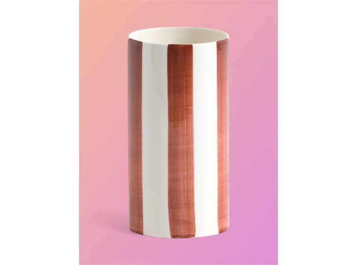 Vase à rayure