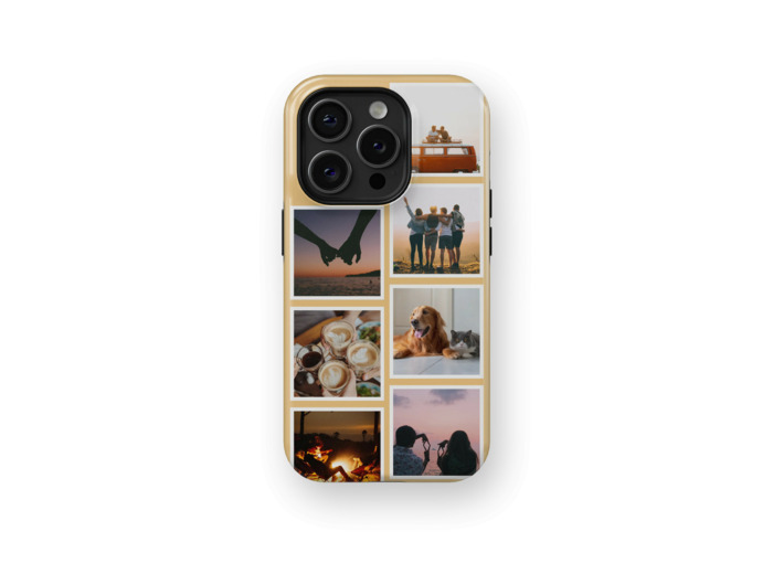 Snapshot Gallery - Yellow | Coque de téléphone 3D 2en1 Ultra-résistante