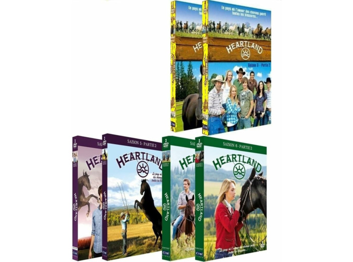 Coffret DVD - Heartland - Intégrale des saisons 3 - 5 - 6 (18 DVD) - (Edition Française)
