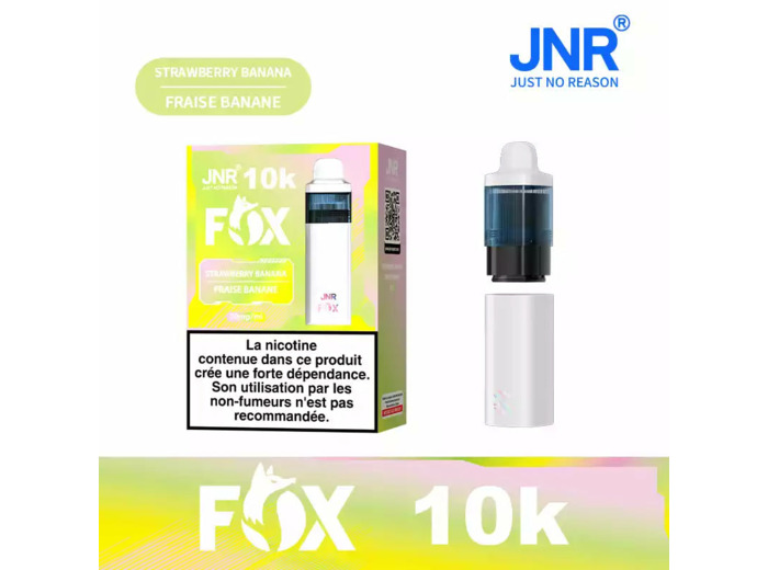 JNR FOX - Puff 10k Strawberry Banana