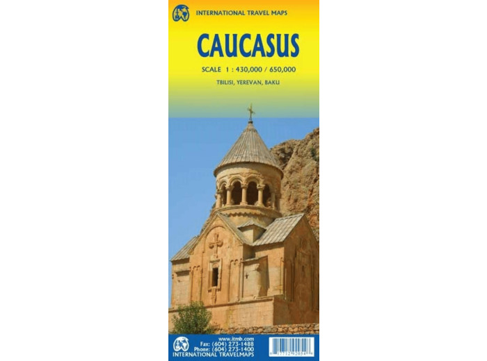 CAUCASUS 1:430 000/1 650 000