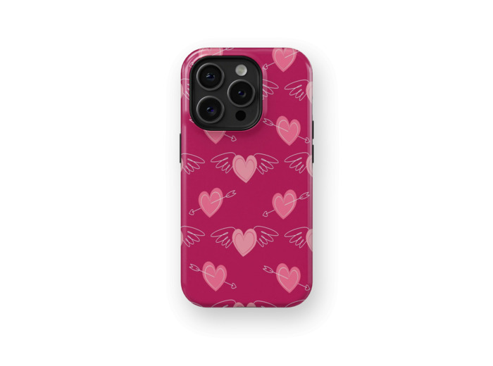 Love Gives Wings | Coque de téléphone 3D 2en1 Ultra-résistante