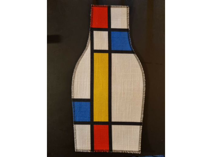Vase en tissu Mondrian