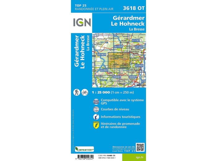 3618OT GERARDMER - LE HOHNECK LA BRESSE