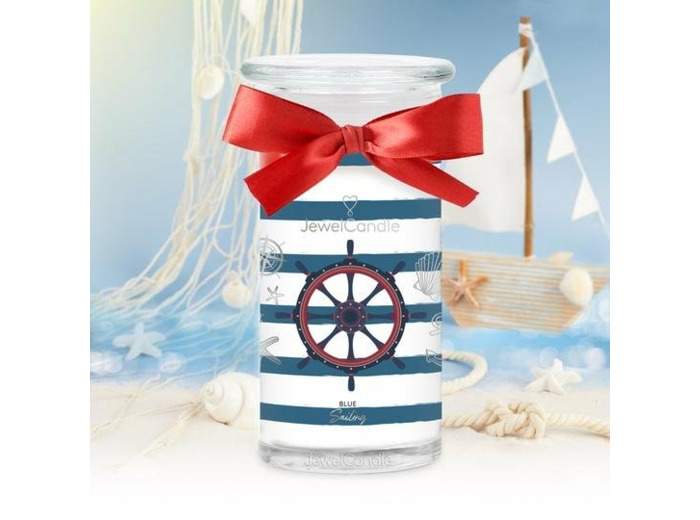 JewelCandle Bougie Bijou Blue sailing