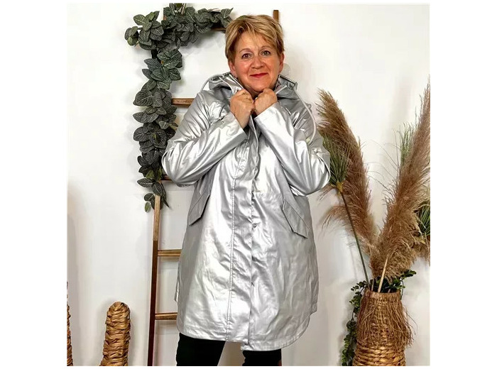 K780- Imperméable waterproof (argenté)