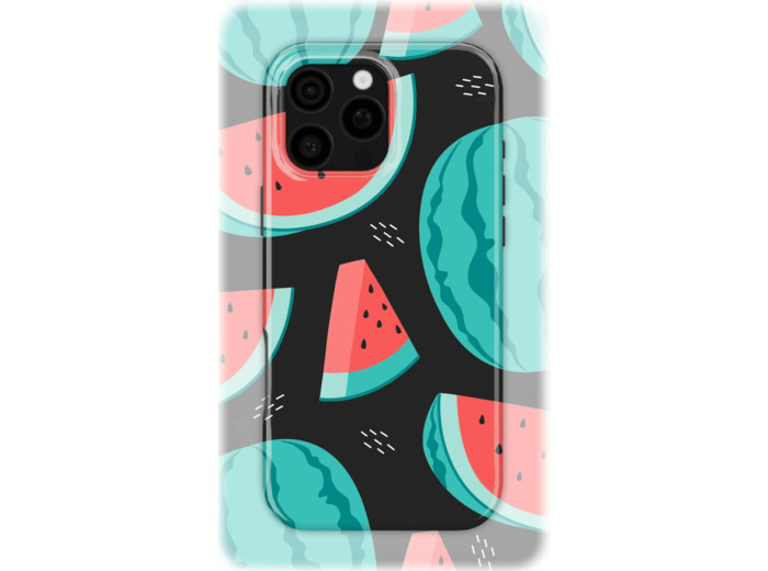 Midnight Watermelons | Coque de téléphone 3D 2en1 Ultra-résistante