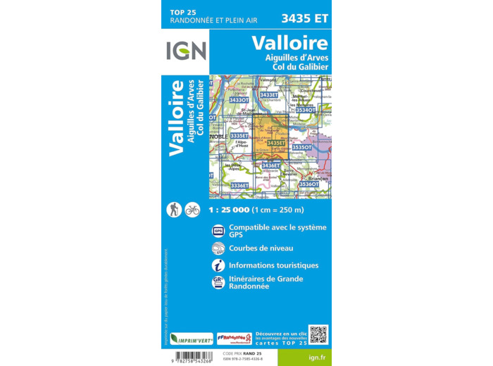 3435ET VALLOIRE - AIGUILLES D'ARVES COL DU GALIBIER