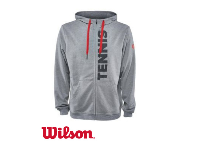 WILSON FULL ZIP HOODIE Grey