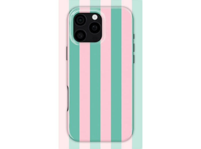 Vintage Stripes Case | Coque de téléphone 3D 2en1 Ultra-résistante