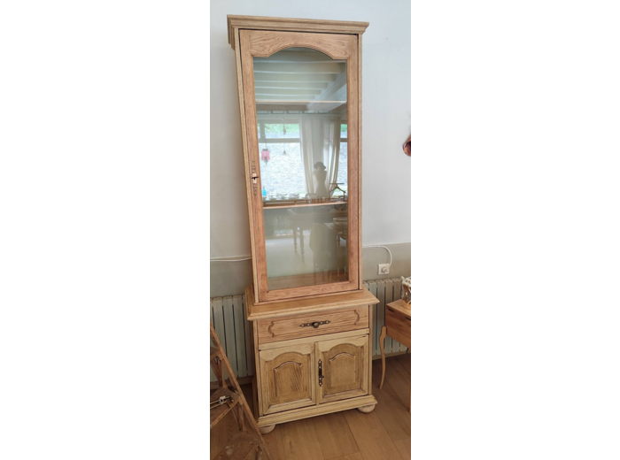 Petite vitrine vintage relookée