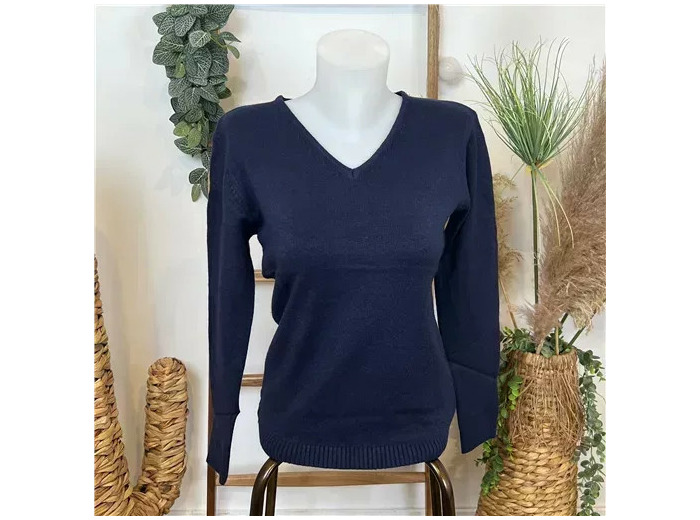 Y249-Tricotonic Col V les T38 & 42 (marine)