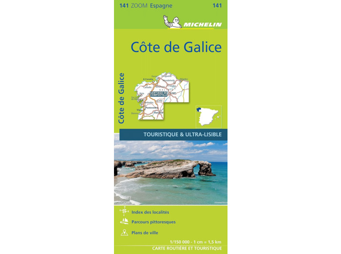 CARTE ZOOM COTE DE GALICE