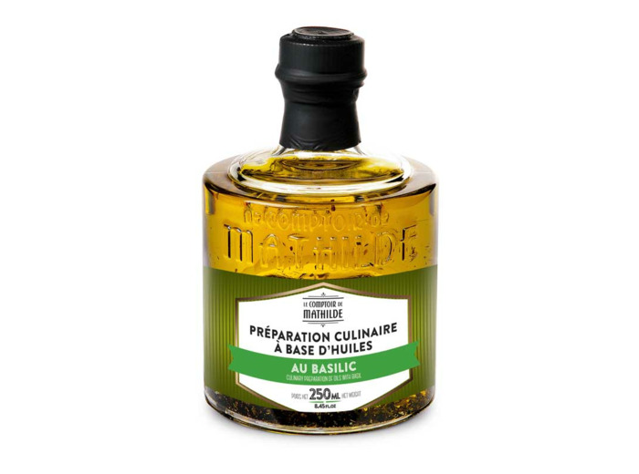Empilable Preparation Culinaire A Base D'huiles Au Basilic 250 Ml