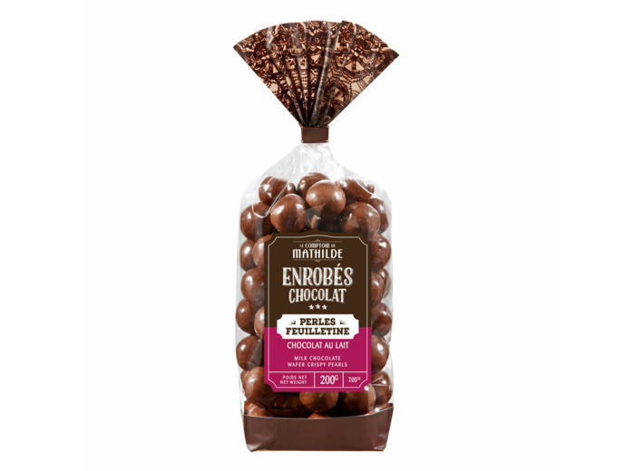 Perle croustillante Feuilletine Chocolat lait