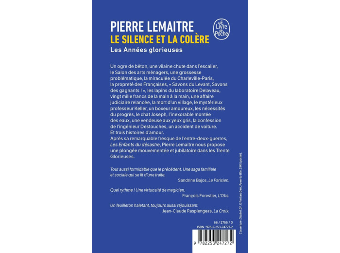 LE SILENCE ET LA COLERE