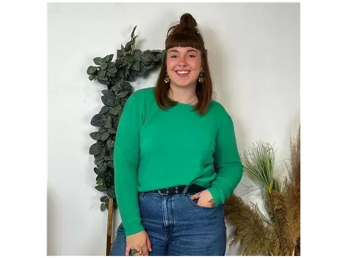 Y253- Tricotonic Col rond, Les T44 & 48 (vert brésil)