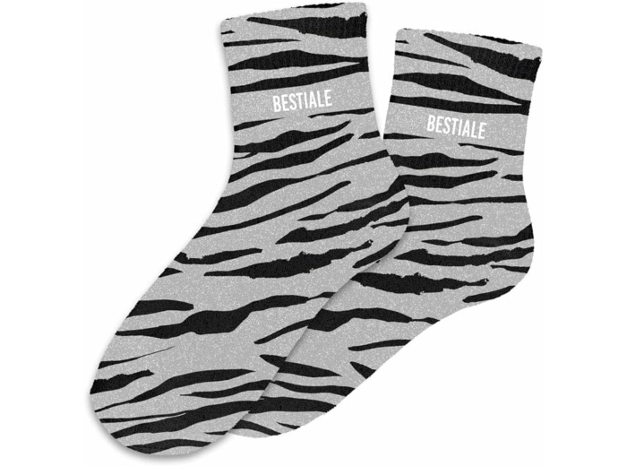 STC Chaussettes paillettes bestiale