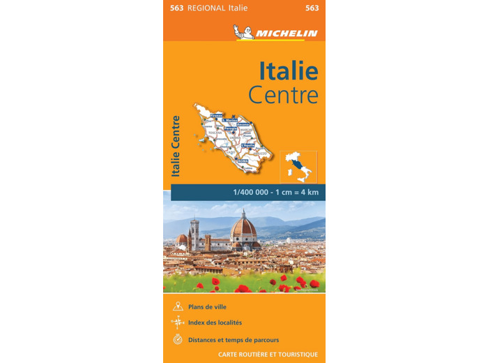CARTE REGIONALE ITALIE CENTRE