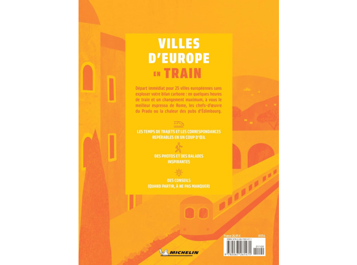 LIVRES THEMATIQUES TOURISTIQUE - VILLES D EUROPE EN TRAIN