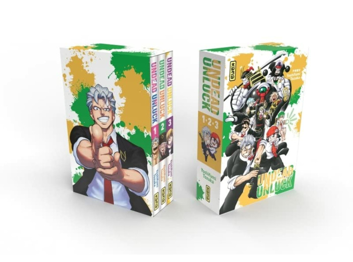 COFFRET 2+1 UNDEAD UNLUCK T1-2-3