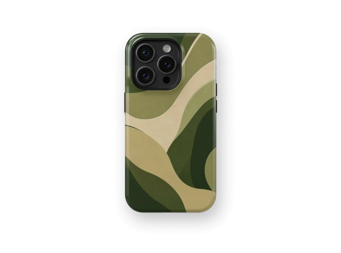 Olive Dune | Coque de téléphone 3D 2en1 Ultra-résistante