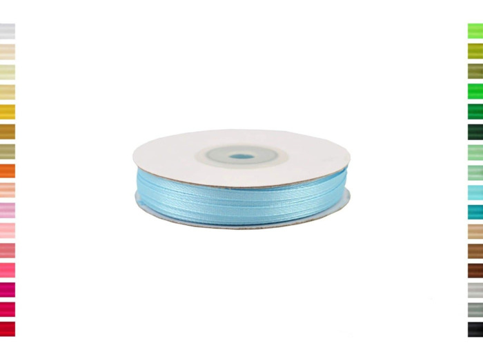 Ruban satin bleu ciel 311 largeur 3 mm
