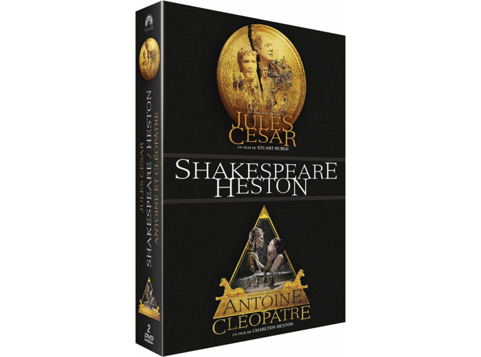 Coffret 2 DVD - Jules César + Antoine et Cléopâtre
