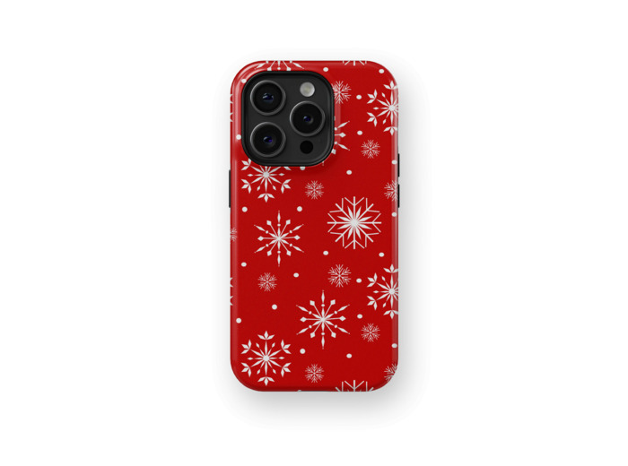 Ruby Snow | Coque de téléphone 3D 2en1 Ultra-résistante
