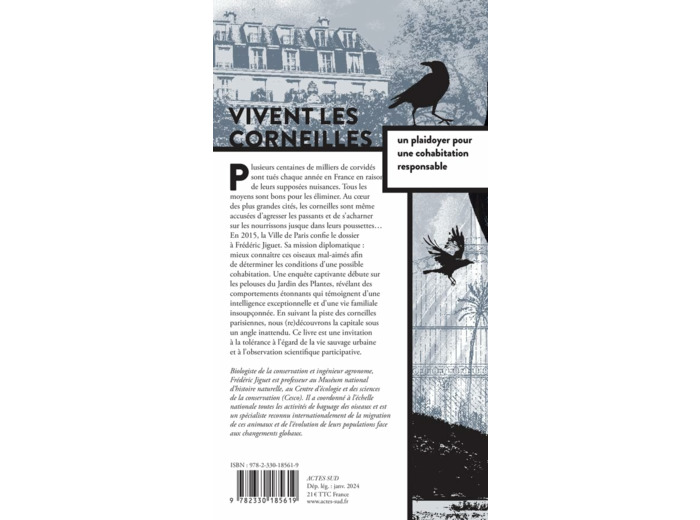 VIVENT LES CORNEILLES - PLAIDOYER POUR UNE COHABITATION RESPONSABLE