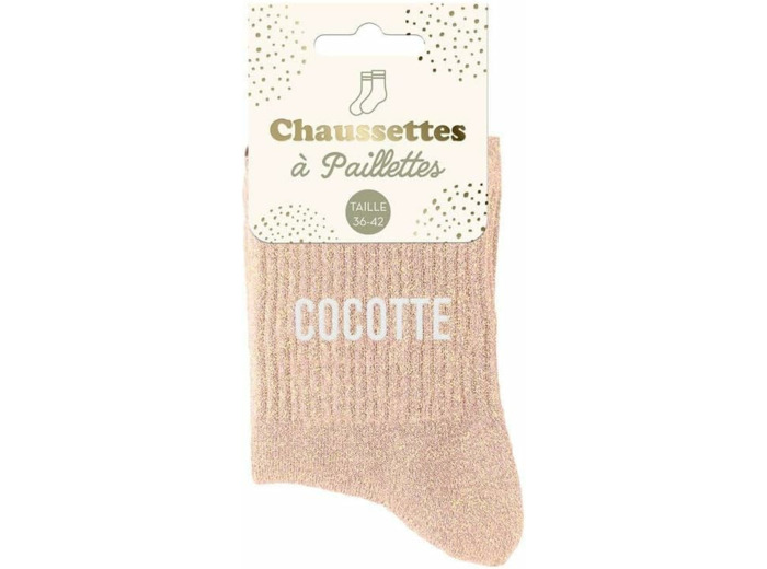 Chaussettes à paillettes - Cocotte