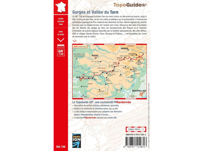 GORGES ET VALLEE DU TARN - REF. 736